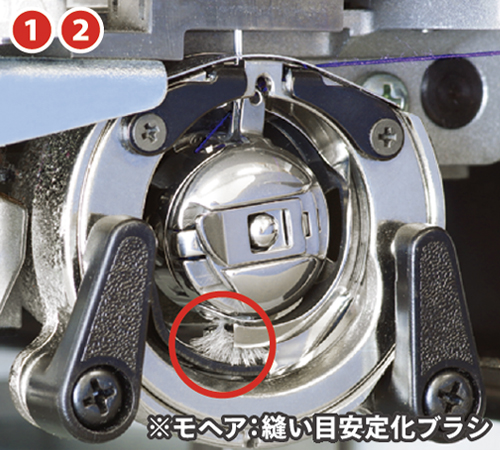 縫い目の安定性