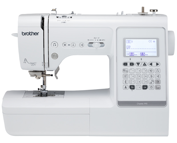 ブラザー シャリオ990 ワイドテーブル装着時