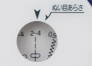 ステッチ表示