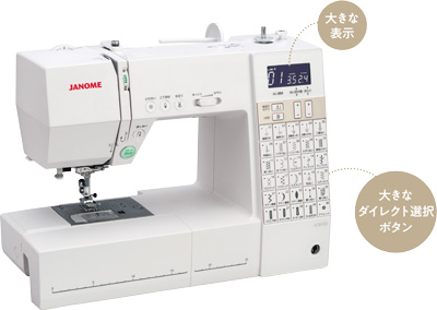 LCDスクリーンとダイレクト選択ボタン
