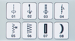 PE790Rのダイレクトボタン