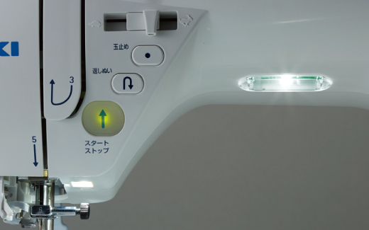 2カ所のLEDライト