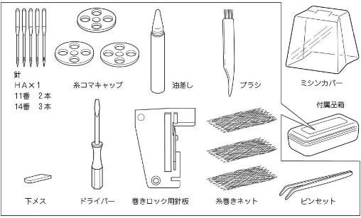 プロフェッショナル S300DF 付属品